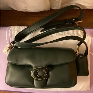 Coach Pillow Tabby 26 - Amazon Green